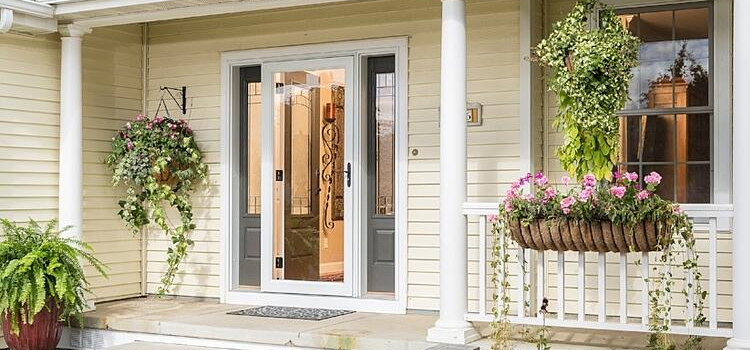 screen door installation in Naperville, Illinois